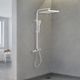 Zestaw prysznicowy YokaHome Panel prysznicowy natryskowy slim termostatyczny z deszczownicą 30 cm - Yoka 1
