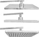 Zestaw prysznicowy YokaHome Panel prysznicowy natryskowy slim termostatyczny z deszczownicą 30 cm - Yoka 4