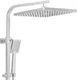 Zestaw prysznicowy YokaHome Panel prysznicowy natryskowy slim termostatyczny z deszczownicą 30 cm - Yoka 5
