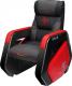 Fotel E-Blue Auroza czerwony + zestaw gamingowy Polygon (EEC333) 3