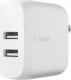Ładowarka Belkin WCD001VF1MWH 2x USB-A 3 A (WCD001vf1MWH) 2