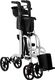 Uniprodo Balkonik chodzik rehabilitacyjny 2w1 z funkcją wózka składany z torbą do 136kg Balkonik chodzik rehabilitacyjny 2w1 z funkcją wózka składany z torbą do 136kg 3