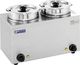 Royal Catering Bemar elektryczny podgrzewacz do zupy 300W 230V 2 x 3.8L Bemar elektryczny podgrzewacz do zupy 300W 230V 2 x 3.8L 1