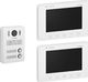 Stamony Wideodomofon domofon LCD 2 x 7'' do domu dwurodzinnego 50 m Wideodomofon domofon LCD 2 x 7'' do domu dwurodzinnego 50 m 1