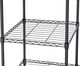 Royal Catering Regał druciany na ubrania do garderoby szatni 4 półki 3 wieszaki 120 x 45 x 179.5 cm do 270 kg Regał druciany na ubrania do garderoby szatni 4 półki 3 wieszaki 120 x 45 x 179.5 cm do 270 kg 3
