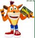 CRASH BANDICOOT Oficjalny pluszak na prezent dla gracza 3