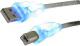 Kabel USB MediaRange USB-A - USB-B 1.8 m Przezroczysty (MRCS109) 1