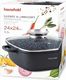 Household Ganek granitowy z pokrywą 24 cm indukcja 3,5 L 3