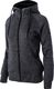 Elbrus BLUZA CHIANO WO'S DARK GREY MELANGE/BLACK XL 1
