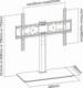Techly Stojak biurkowy ICA-LCD S304L 32'' - 55'' 1
