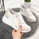 S.Barski Sneakersy damskie skórzane ażurowe białe S.Barski 39 1