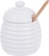 Orion Pojemnik porcelanowy na MIÓD do miodu z pokrywką i łyżeczką 340 ml 2