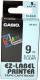 Casio XR-9 X 9 mm black on clear (XR-9X) 2