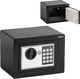 Stamony Sejf domowy elektroniczny skrytka na szyfr i klucz 23x17x17 cm Sejf domowy elektroniczny skrytka na szyfr i klucz 23x17x17 cm 1