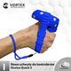 Vortex Virtual Reality Paski, uchwyty z silikonu do kontrolerów, model II, Oculus Quest 2 Czerwony 3