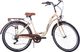 Kozbike City rower 28 7s kremowo-brązowy 2