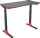 Biurko Spacetronik  SPE-G110B Czerwone 120 cmx60 cm 1