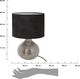 Lampa stołowa Atmosphera Ceramiczna lampka nocna Mozo 38 cm 2