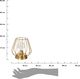 Lampa stołowa Atmosphera Druciana lampka LED z żarówką 17 cm 2