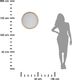Atmosphera Drewniane lustro ścienne Natalie 50 cm 3