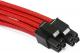Phanteks ATX/EPS 8-pin - ATX/EPS 8-pin, 0.5m, Czerwony (PH-CB8P_RD) 2