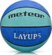 Meteor PIŁKA KOSZ. METEOR LAYUP #5 niebieska Uniwersalny 1
