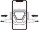WK Design Uchwyt zaciskowy do samochodu WP-U82 3