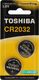 Toshiba Bateria CR2032 2 szt. 1
