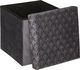 Atmosphera Szara pufa Liam Velvet Grey 38x38 cm 1
