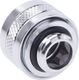 Alphacool Alphacool Eiszapfen PRO 13mm HardTube Fitting G1 / 4 - Chrome Sixpack, connection 3