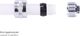 Alphacool Alphacool Eiszapfen PRO 13mm HardTube Fitting G1 / 4 - Chrome Sixpack, connection 4