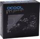 Alphacool Alphacool Eiszapfen PRO 16mm HardTube Fitting G1 / 4 - Deep Black Sixpack, connection 5
