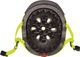 Globber Kask dziecięcy Globber Elite Lights 507-106 Lime Green-Flower Uniwersalny 6