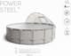 Bestway Basen stelażowy Power Steel 396cm (5614V) 3