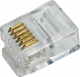 LogiLink Wtyczka RJ12 6P6C, kable płaski, 100sztuk (MP0019) 1