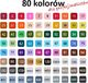 rawmark Promarkery alkoholowe purePRO zestaw 80 kolorów 5