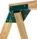 Huśtawka KBT Łącznik, trójnóg do belki kwadratowej 70-100/90-125mm 1