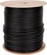 Cabletech Kabel koncentryczny F690 BV+ŻEL CZARNY 305m 1