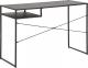 Biurko Actona Newcastle Czarne 110 cm x 45 cm 3