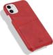 Crong Crong Neat Cover - Etui iPhone 11 z kieszeniami (czerwony) 4