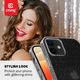 Crong Crong Glitter Case - Etui iPhone 12 Mini (przezroczysty/srebrny) 2