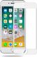 Crong Crong Edge Glass 4D Full Glue - Szkło hartowane na cały ekran iPhone 8 / 7 (biała ramka) 2
