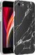 Crong Crong Marble Case Etui iPhone SE 2020 / 8 / 7 (czarny) 2