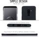Crong Crong Smooth Skin - Etui Samsung Galaxy S9+ (czarny) 4