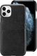 Crong Crong Neat Cover - Etui iPhone 11 Pro Max z kieszeniami (czarny) 1