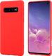 Crong Crong Color Cover - Etui Samsung Galaxy S10 (czerwony) 2