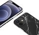 Crong Crong Marble Case - Etui iPhone 12 Mini (czarny) 2