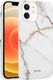 Crong Crong Marble Case - Etui iPhone 12 Mini (biały) 2