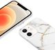 Crong Crong Marble Case - Etui iPhone 12 Mini (biały) 3