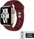 Crong Pasek Apple Watch 38/40 mm bordowy 1